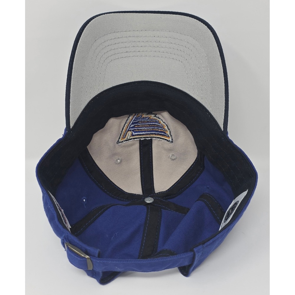 Fan Favorite NHL St. Louis Blues Strapback Hat Blue Embroidered Logo Hockey Cap - Picture 6 of 11